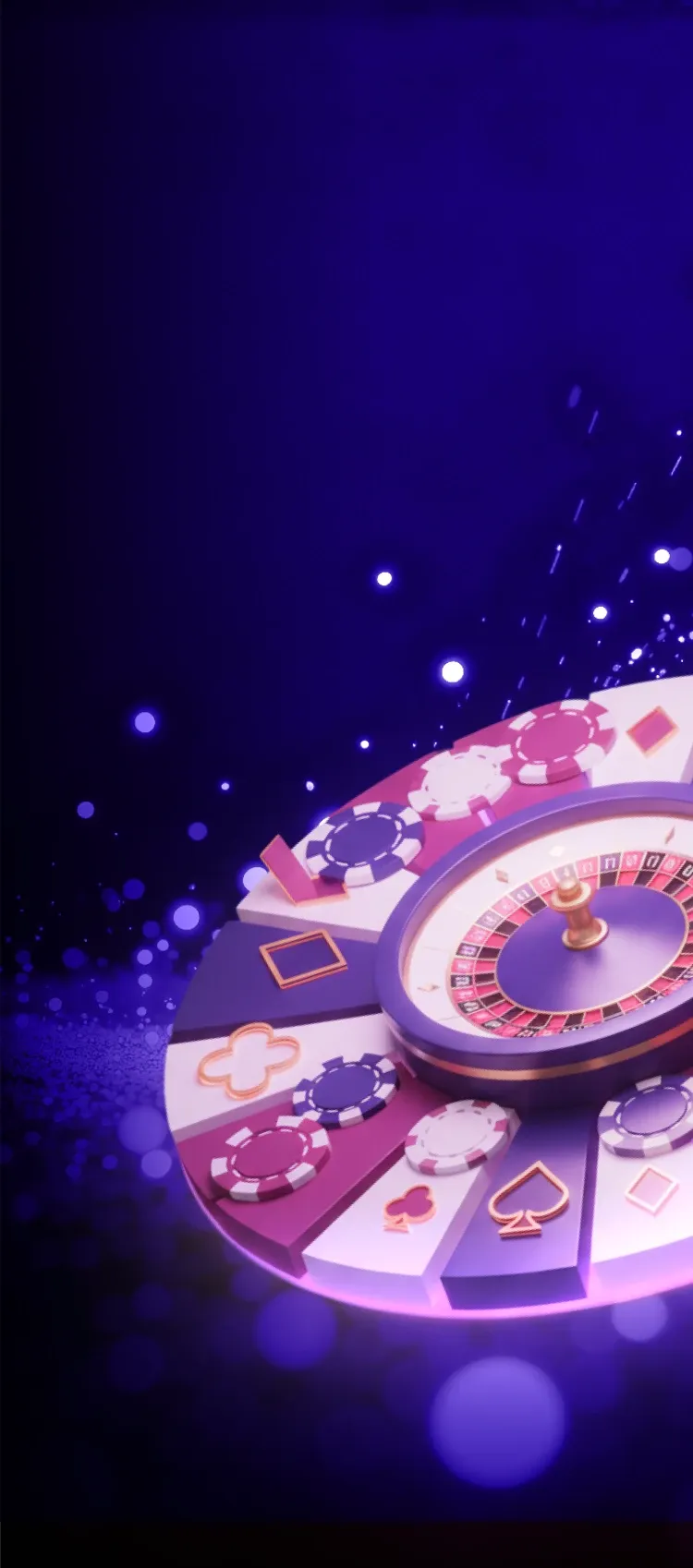 Immersive atmosphere of the Northern Aura social casino on mobile